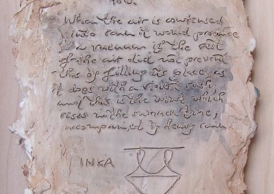 Da Vinci Sacred Tree Notes